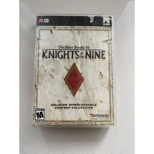 The Elder Scrolls IV - Knights of the Nine - PC / CD-ROM - Oblivion - With Map